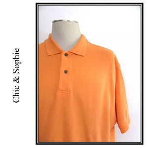 Orange Jos. A. Bank Polo Style Shirt